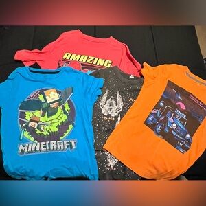 Bundle of Kids Graphic Tees - Size 8